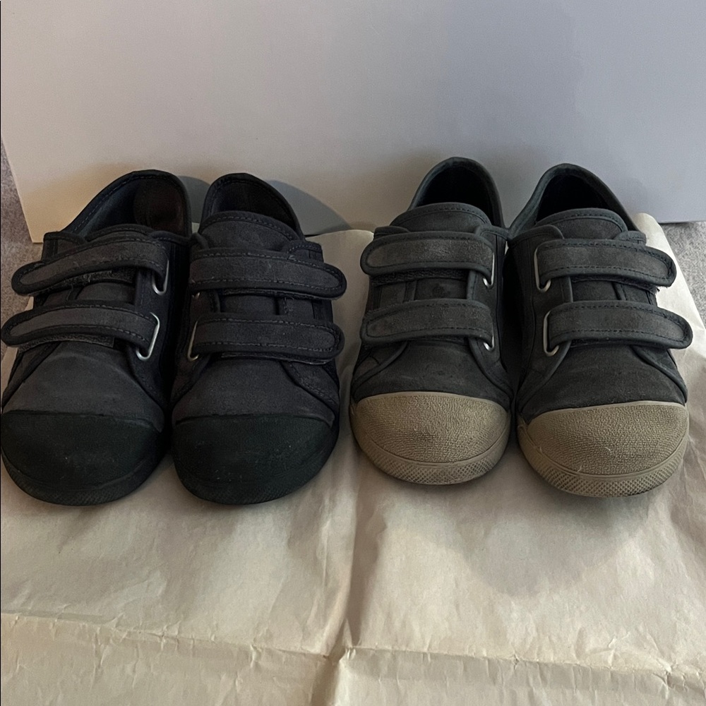 Zara Kids Black and Gray Sneakers